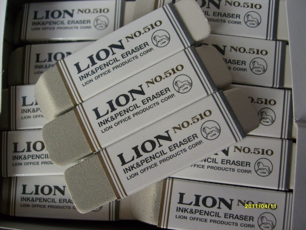 日本LION 510耐磨測(cè)試橡皮