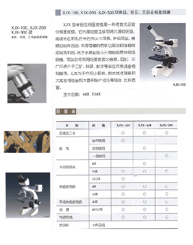 小型金相顯微鏡